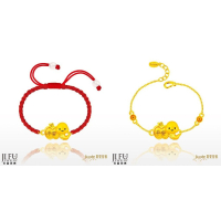 吉富珠寶銀樓-真愛密碼新款【平安蛇 - 編織金手鍊、黃金手鍊】 →※下標前請先詢問當日價格※