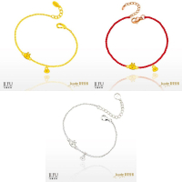 吉富珠寶銀樓-真愛密碼新款【卡娜赫拉 簡約P助和粉紅兔兔 - 手鍊系列】→※下標前請先詢問當日優惠價格※