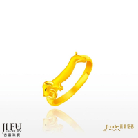 吉富珠寶銀樓-真愛密碼新款【財富腸久 - 黃金戒指】 →※下標前請先詢問當日價格※