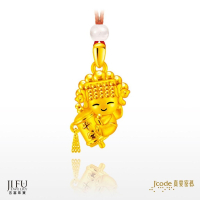 吉富珠寶銀樓-真愛密碼新款【白沙屯娘傘媽祖 - 黃金墜子】→※下標前請先詢問當日優惠價格※
