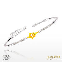 吉富珠寶銀樓-真愛密碼【好星晴 - 金銀配手鍊】→※下標前請先詢問當日優惠價格※