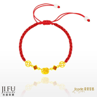 吉富珠寶銀樓-真愛密碼新款【五錢 - 編織金手鍊】→※下標前請先詢問當日價格※