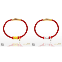 吉富珠寶銀樓-真愛密碼新款【卡娜赫拉 滿滿愛粉紅兔兔 - 鋼編織金、銀手鍊】→※下標前請先詢問當日優惠價格※