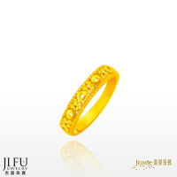 吉富珠寶銀樓-真愛密碼新款【有錢花 - 黃金戒指】→※下標前請先詢問當日價格※