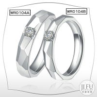 吉富珠寶銀樓-日韓求婚對戒 WR0104【十分鑽石對戒】→※下標前請先詢問當日優惠價格※