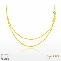 吉富珠寶銀樓-真愛密碼新款【無限回盼 - 黃金項鍊】→※下標前請先詢問當日價格※