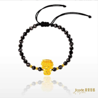 吉富珠寶銀樓-真愛密碼🀄️👉小萌佛系列👈🀄️【小萌佛-媽祖／尖晶石手鍊】→●下標前請先詢問當日優惠價格●