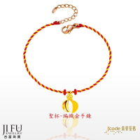 吉富珠寶銀樓-真愛密碼新款【聖杯 - 編織金手鍊】→※下標前請先詢問價格與庫存※