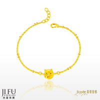 吉富珠寶銀樓-真愛密碼新款【有求必應狐仙 - 黃金手鍊】→※下標前請先詢問價格與庫存※