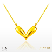 吉富珠寶銀樓-真愛密碼新款【愛了 - 黃金項鍊】→※下標前請先詢問當日優惠價格※