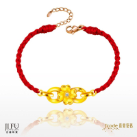 吉富珠寶銀樓-真愛密碼新款【幸福無限-大 - 編織金手鍊】→※下標前請先詢問當日價格※