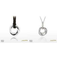 吉富珠寶銀樓-真愛密碼新款【三生三世 - 純銀墜子 （男女純銀對鍊）】→※下標前請先詢問當日優惠價格※