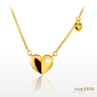 吉富珠寶銀樓-真愛密碼新款黃金項鍊【愛情協奏曲-黃金項鍊】