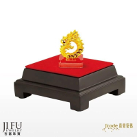吉富珠寶銀樓-真愛密碼新款【龍五錢 - 黃金擺件】→※下標前請先詢問當日優惠價格※