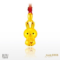 吉富珠寶銀樓-真愛密碼新款【萌萌兔寶 - 黃金墜子】→※下標前請先詢問當日優惠價格※