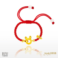 吉富珠寶銀樓-真愛密碼新款【兔兔蘿蔔 - 編織金手鍊】→※下標前請先詢問當日優惠價格※