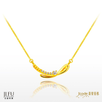 吉富珠寶銀樓-真愛密碼新款【優雅結 - 黃金項鍊】→※下標前請先詢問當日優惠價格※