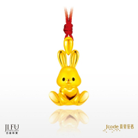 吉富珠寶銀樓-真愛密碼新款【愛你兔 - 黃金墜子】→※下標前請先詢問當日優惠價格※