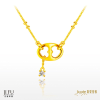 吉富珠寶銀樓-真愛密碼新款【愛心豬鼻 - 黃金項鍊】→※下標前請先詢問當日優惠價格※