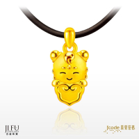 吉富珠寶銀樓-真愛密碼新款【大甲媽 三太子平安鎖 - 黃金墜子】→※下標前請先詢問當日價格※