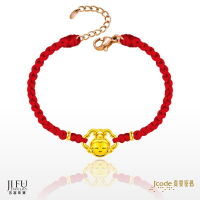 吉富珠寶銀樓-真愛密碼新款【大甲媽 如有神助觀音 - 編織金手鍊】→※下標前請先詢問當日優惠價格※