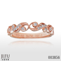 吉富珠寶銀樓-嫣然【編號:003856】18K玫瑰金藝術戒→※下標前請先詢問當日優惠價格※