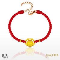 吉富珠寶銀樓-真愛密碼新款【大甲媽 如有神助媽祖 - 編織金手鍊】→※下標前請先詢問當日優惠價格※