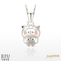 吉富珠寶銀樓-真愛密碼新款【卡娜赫拉的小動物 萌牛P助-純銀墜子+白鋼項鍊】→※下標前請先詢問當日價格※