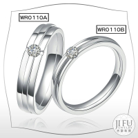 吉富珠寶銀樓-日韓求婚對戒 WR0110【十分鑽石對戒】→※下標前請先詢問當日優惠價格※