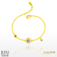 吉富珠寶銀樓-真愛密碼新款【大賺錢 - 黃金手鍊】→※下標前請先詢問當日價格※