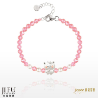 吉富珠寶銀樓-真愛密碼新款【卡娜赫拉的小動物 萌牛P助 - 純銀寶石手鍊】→※下標前請先詢問當日優惠價格※
