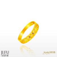 吉富珠寶銀樓-真愛密碼新款【錢多多 - 黃金戒指】→※下標前請先詢問當日價格※