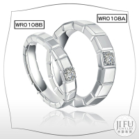 吉富珠寶銀樓-日韓求婚對戒 WR0108【十分鑽石對戒】→※下標前請先詢問當日優惠價格※