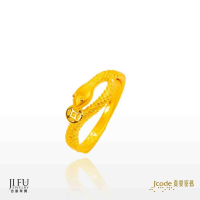 吉富珠寶銀樓-真愛密碼新款【招財蛇-女 / 黃金戒指】→※下標前請先詢問當日價格※