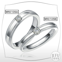 吉富珠寶銀樓-日韓求婚對戒 WR0105【十分鑽石對戒】→※下標前請先詢問當日優惠價格※
