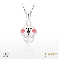真愛密碼X卡娜赫拉的小動物【開心粉紅兔兔-純銀墜子+白鋼項鍊】→※下標前請先詢問當日價格※