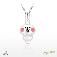 真愛密碼X卡娜赫拉的小動物【開心粉紅兔兔-純銀墜子+白鋼項鍊】→※下標前請先詢問當日價格※