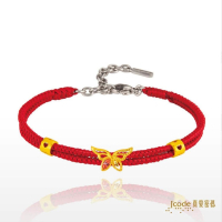 吉富珠寶銀樓-真愛密碼新款黃金串珠手鍊【幸福精靈-編織手鍊】→●下標前請先詢問當日優惠價格●