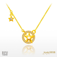 吉富珠寶銀樓-真愛密碼新款【星空 - 黃金項鍊】→※下標前請先詢問當日價格※