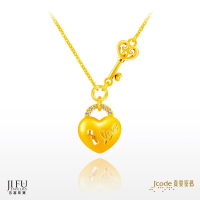 吉富珠寶銀樓-真愛密碼新款【一生鎖愛 - 黃金項鍊】→※下標前請先詢問當日價格※