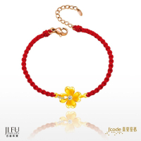 吉富珠寶銀樓-真愛密碼新款【緊扣幸福 - 編織金手鍊】→※下標前請先詢問當日價格※