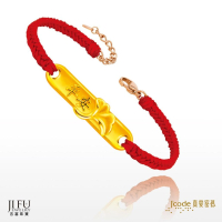 吉富珠寶銀樓-真愛密碼新款【平安杏福 - 編織金手鍊】→※下標前請先詢問當日價格※