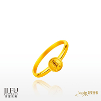 ＂吉富珠寶銀樓-真愛密碼新款【白沙屯-勇 - 黃金戒指（女）】→※下標前請先詢問當日價格