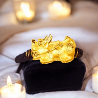 限量搶購！黃金貔貅手鍊，助你招財進寶，讓你成為有錢人！