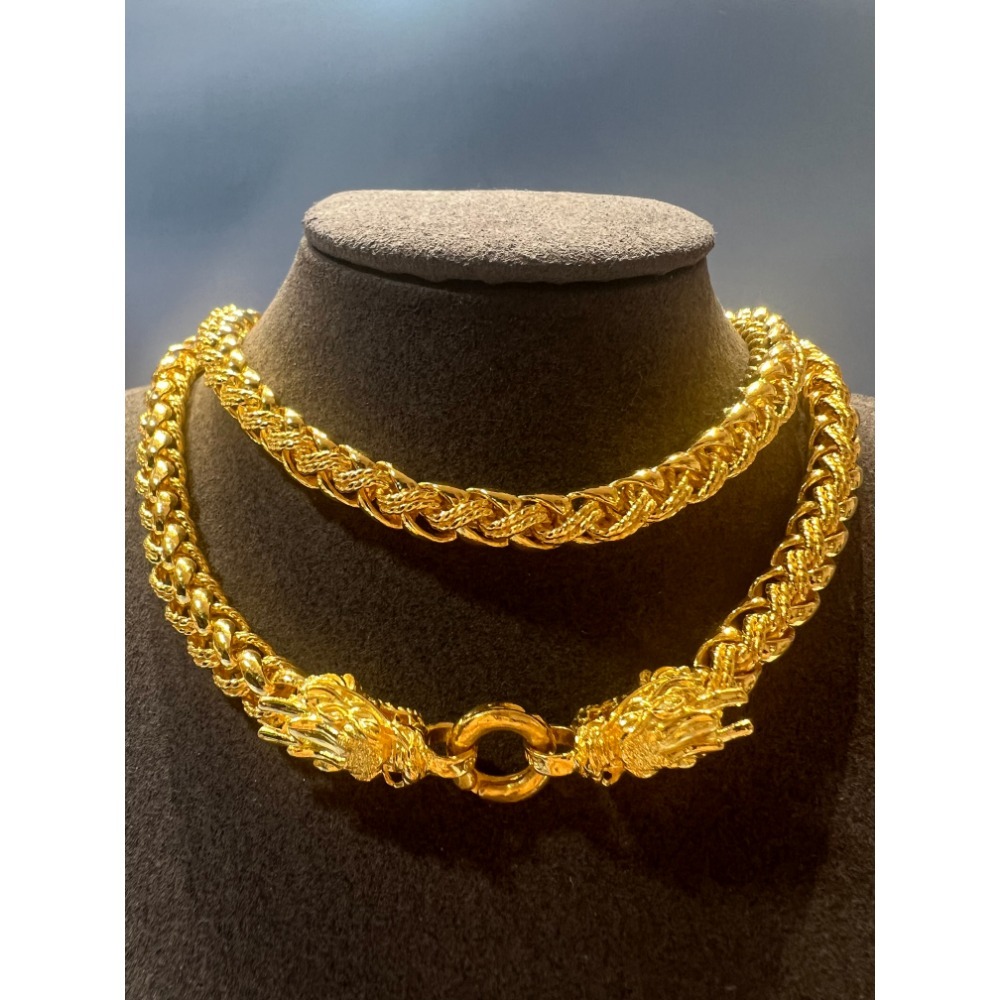 限量搶購！高雅奢華黃金鍊條項鍊，展現獨特魅力與品味