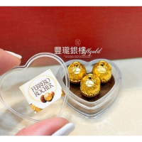 豐瓏銀樓 黃金金莎墜子 現貨6D黃金金莎巧克力墜子