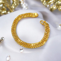 黃金手鍊 - 精緻時尚、奢華耐用的純金飾品，提升您的魅力與品味