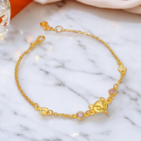 純金9999小狐仙手鍊：帶來幸運魅力的迷人選擇！