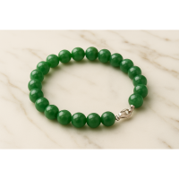 天然翡翠綠玉手串 - 吉祥玉石打造的健康飾品，平安手串送禮首選