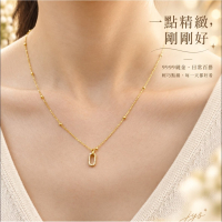 極緻奢華 9999 純金項鍊 - 展現您的無可取代魅力